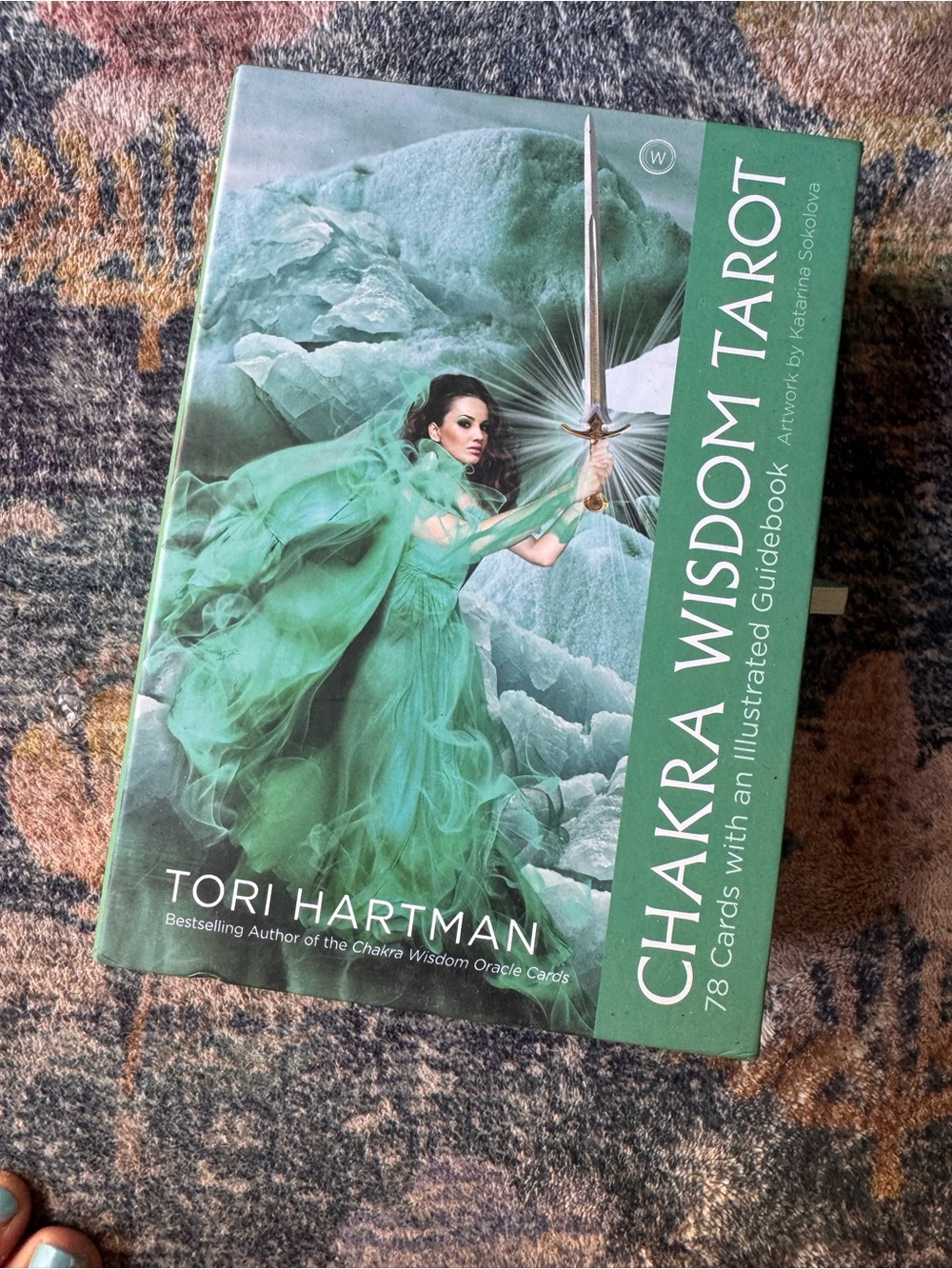 Chakra Wisdom Tarot - Green Tarot Deck